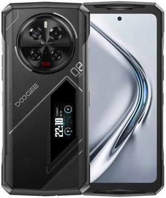 Смартфон Doogee V40 Pro 5G 6.78" 16/512ГБ, 2SIM, 8680мА•год, сірий (камера нічного бачення)
