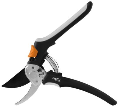 Секатор площинний Neo Tools, D різу 18мм, 200мм, 206г