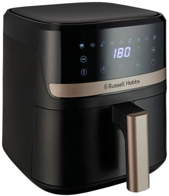 Мультипіч Russell Hobbs SatisFry 1300Вт, чаша-4.3л, сенсорне управл., 9 авто. программ, пластик, чор