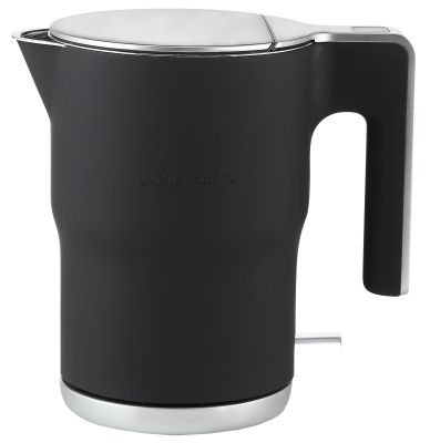 Електрочайник Gorenje 1.5л, з подвійними стінками, чорний матовий