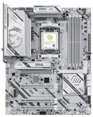 Материнcька плата MSI MAG B850 GAMING PLUS MAX WIFI sAM5 B850 4xDDR5 M.2 DP Wi-Fi BT ATX