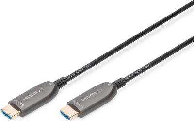 Кабель DIGITUS HDMI UHD 8K, AOC hybrid-fiber, type A M/M, 30м, чорний