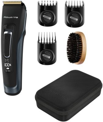 Машинка для стрижки Rowenta Advancer, для бороди, вусів, голови, мережа+акум., роторний мотор, насад