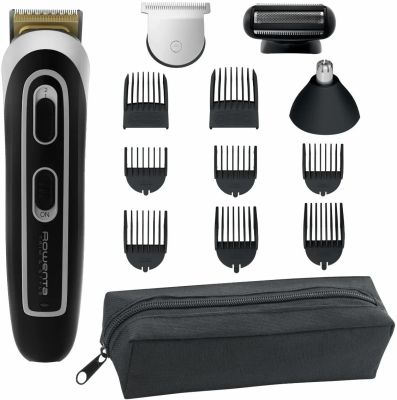 Тример Rowenta Trim &amp; Style, для бороди, вусів, голови и тіла, мережа+акум., роторний мотор, насадок