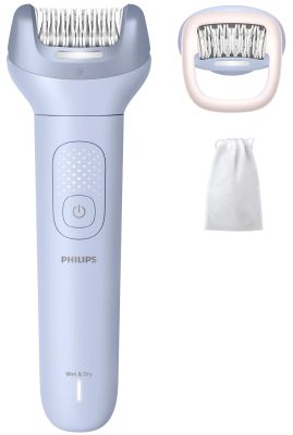 Епілятор Philips Series 8000 дисковий, аккумул., пінцет.-32, волог.+сух., футляр, з підсвіткою, біли
