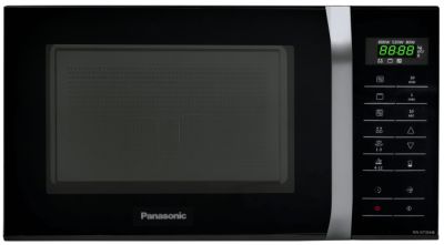 Мікрохвильова піч Panasonic, 23л, 800Вт, гриль, дисплей, чорний