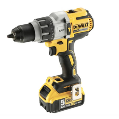 Шурупокрут-дриль ударний акумуляторний DeWALT XR Li-Ion 18В акб 2х5А·год 95Нм 0-500·1500·2250об/хв 0