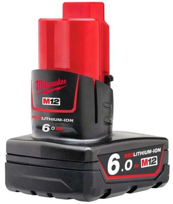 Акумулятор Milwaukee Redlithium M12 12В 6А·год 0.4кг