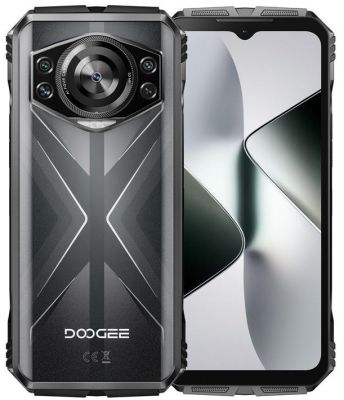 Смартфон Doogee S118 6.58" 12/512ГБ, 2SIM, 10800мА•год, сріблястий