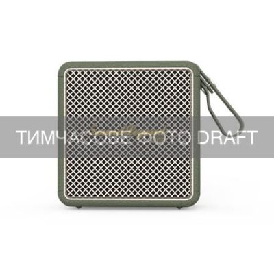 2E Портативна акустична система SoundLegend One 15Вт, BT 6.0, TWS, FLAC, MP3, WAV, IPX6, Зелений