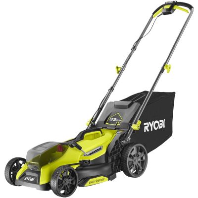 Газонокосарка акумуляторна Ryobi ONE+ HP RY18LMX33A-0 18В 33см 30л 25-90мм 9.3кг без АКБ та ЗП