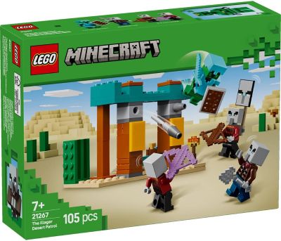 Конструктор LEGO Minecraft Пустельний патруль розбійника