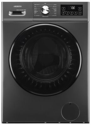 Пральна машина ARDESTO фронтальна Black Mars, 6кг, 1200, А, 45см, дисплей, пара, інвертор, сірий