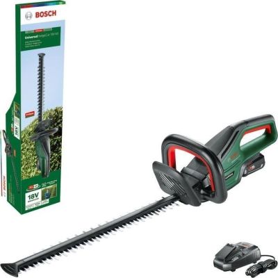 Кущоріз акумуляторний Bosch UniversalHedgeCut 18V-50 18В АКБ 1х2.5А·год 50мм крок різу 20мм ЗП AL183