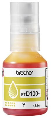 Контейнер з чорнилом Brother BTD100Y для Brother DCP-T230, T430, T435, T530, T535, T730, T735, MFC-T