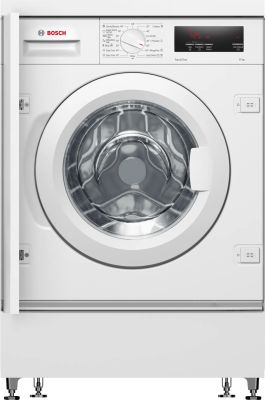 Пральна машина Bosch вбудовувана фронтальна, 8кг, 1200, C, 55см, дисплей, білий