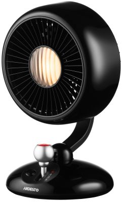 Вентилятор ARDESTO AviaFan FT-F3600BL настільний, 12см, акумулятор, підсвічування, USB-A Type-C, чор