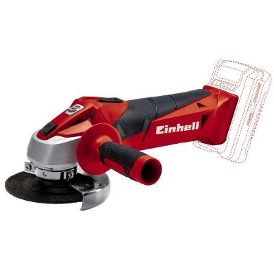 Шліфмашина кутова акумуляторна Einhell TC-AG 18/115LI-Solo 115мм 18В 8500об/хв РХС 1.21кг без АКБ та