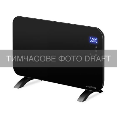 Конвектор ARDESTO CHH-2000EBG 20м2, 2000Вт, WI-FI, електр. кер-ння, ПДК, закр. нагрів. елемент, дисп