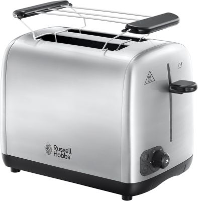 Тостер Russell Hobbs Adventure, 850Вт, метал, сріблястий