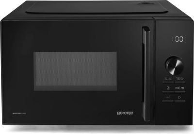 Мікрохвильова піч Gorenje, 23л, електр. керув., 800Вт, дисплей, 20 програм, інвертор, чорний