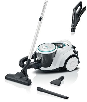 Пилосос Bosch контейнерний, 550Вт, конт пил -2.4л, ULPA 15, білий
