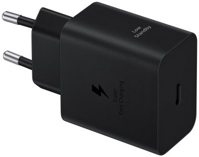 Зарядний пристрій мережевий Samsung 45Вт USB-С PD PPS, чорний