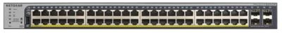 Комутатор NETGEAR GS752TPv2 48x1GE PoE+ (380Вт), 4xSFP, керований L2+