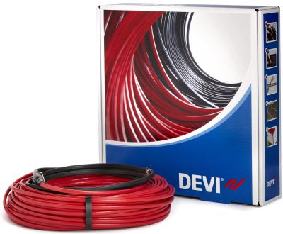 Кабель нагрівальний Devi Deviflex 18T двожильний для систем опалення 4.6м кв, 37м 680Вт 230В