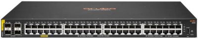 Комутатор HPE Aruba 6000, 48xGE, 4xGE SFP ports, PoE Class 4 370W, LT Warranty