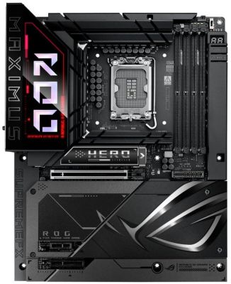 Материнcька плата ASUS ROG MAXIMUS Z890 HERO BTF s1851 Z890 4xDDR5 M.2 Thunderbolt HDMI Wi-Fi BT ATX