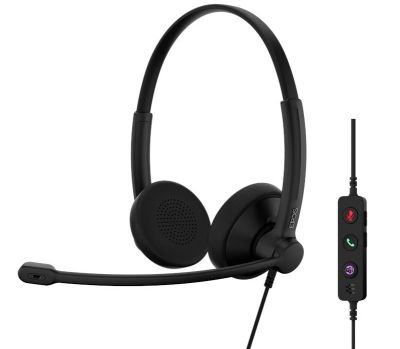 Гарнітура комп'ютерна стерео On-Ear EPOS IMPACT 100 MS, USB C + A, Microsoft Teams, односпрямований,