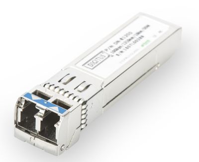 Модуль DIGITUS SFP+ 10 Gbps, MM, LC connector, with DDM, 850nm, 0.3км, HP compatible