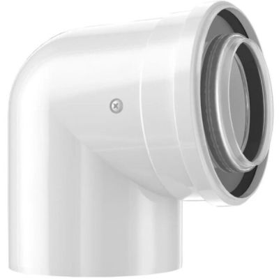 Відведення коаксіальне Bosch FC-CE60-87 на 87° для конденсаційних котлів, діаметр 60/100 мм