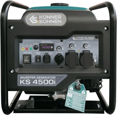 Генератор бензиновий інверторний Konner&amp;Sohnen KS 4500i, 230В, 4.5кВт, ручний стартер, 33кг