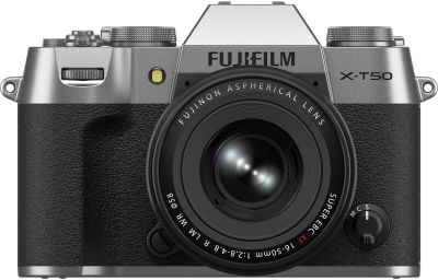 Цифр. фотокамера Fujifilm X-T50 + XF16-50mmF2.8-4.8 R LM WR Kit Silver
