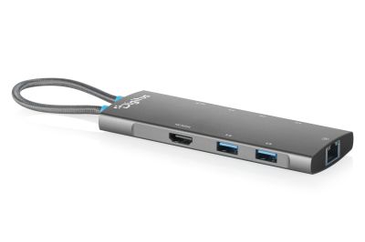Док-станція DIGITUS USB-C > HDMI/4xUSB-A/USB-C/PD/RJ54