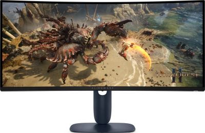 Монітор DELL 34" AW3425DWM 2xHDMI, DP, USB, VA, 3440x1440, 21:9, 180Hz, 1ms, DCI-P3 95%, CURVED, Ada