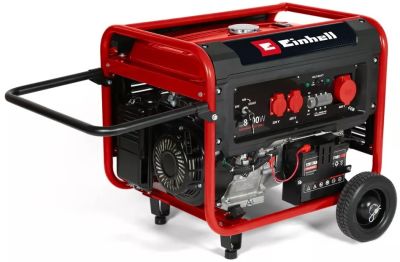 Генератор бензиновий Einhell TC-PG 8000 230В/400В, 3.3/8.0кВт, електростартер, AVR 25л, 96.74кг