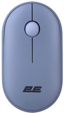 Миша 2E MF300 Silent, WL/BT, синій