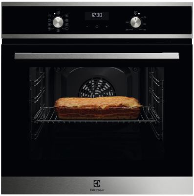 Духова шафа Electrolux електрична, 65л, A, дисплей, конвекція, чорний