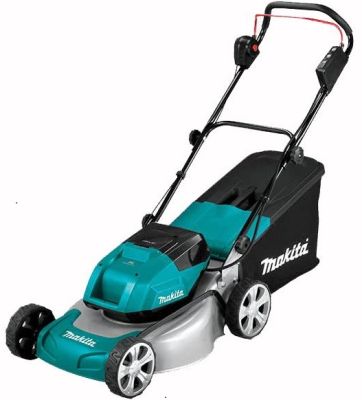 Газонокосарка акумуляторна Makita LXT DLM 18+18В 46см 60л 25-75мм 26.4кг без АКБ та ЗП