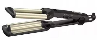 Плойка Babyliss Easy wave, гофре, темп.режимів-3, 160-200С, природні хвилі, кераміка, чорний