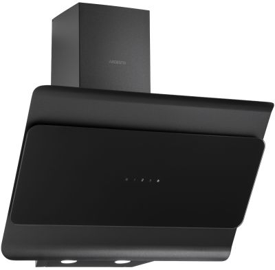 Витяжка ARDESTO похила HL-F1300BLG, 60см, 900м3ч,  скло, 2х1Вт LED, сенсор, чорний