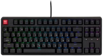Клавіатура механічна Keychron C3 Pro V2 87Key, K pro Brown, USB-A, QMK, Hot-swap,8K, EN/UKR, RGB, чо