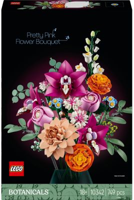 Конструктор LEGO Botanicals Милий рожевий букет квітів