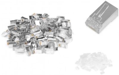 Конектор DIGITUS CАТ 6 RJ45, STP, 100шт.