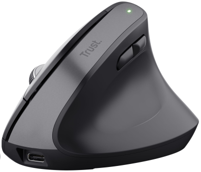 Миша Trust Bayo + Ergonomic, BT/WL/USB-A, чорний