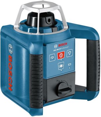 Нівелір лазерний ротаційний Bosch Professional GRL 300 HV 60м/з до 300м ±0.1мм/м червоний промінь 15