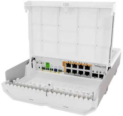 Комутатор MikroTik Cloud Smart Switch CSS610-8P-2S+OUT